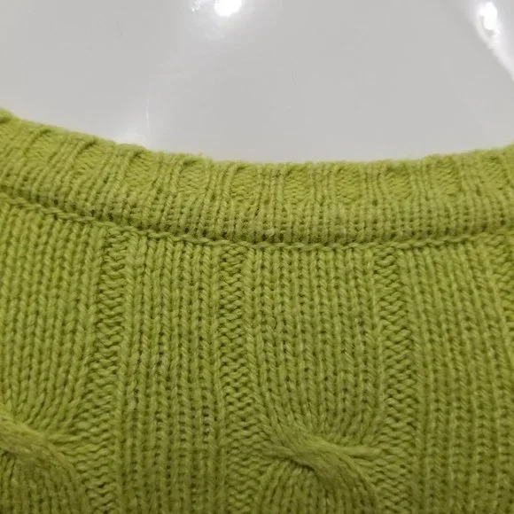 American Eagle sweater Small pullover cable knit long sleeve Twilight - Picture 6 of 10